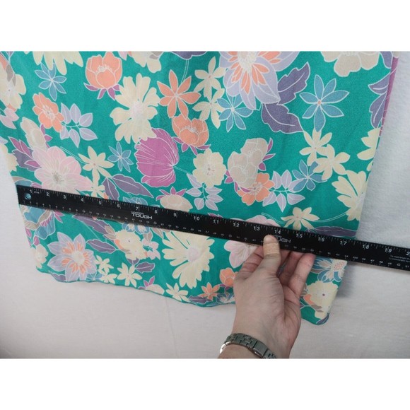 NWT See You Monday Dress Womens SZ M Cowl Neck Tied Halter Stretch Floral Print - Picture 8 of 16